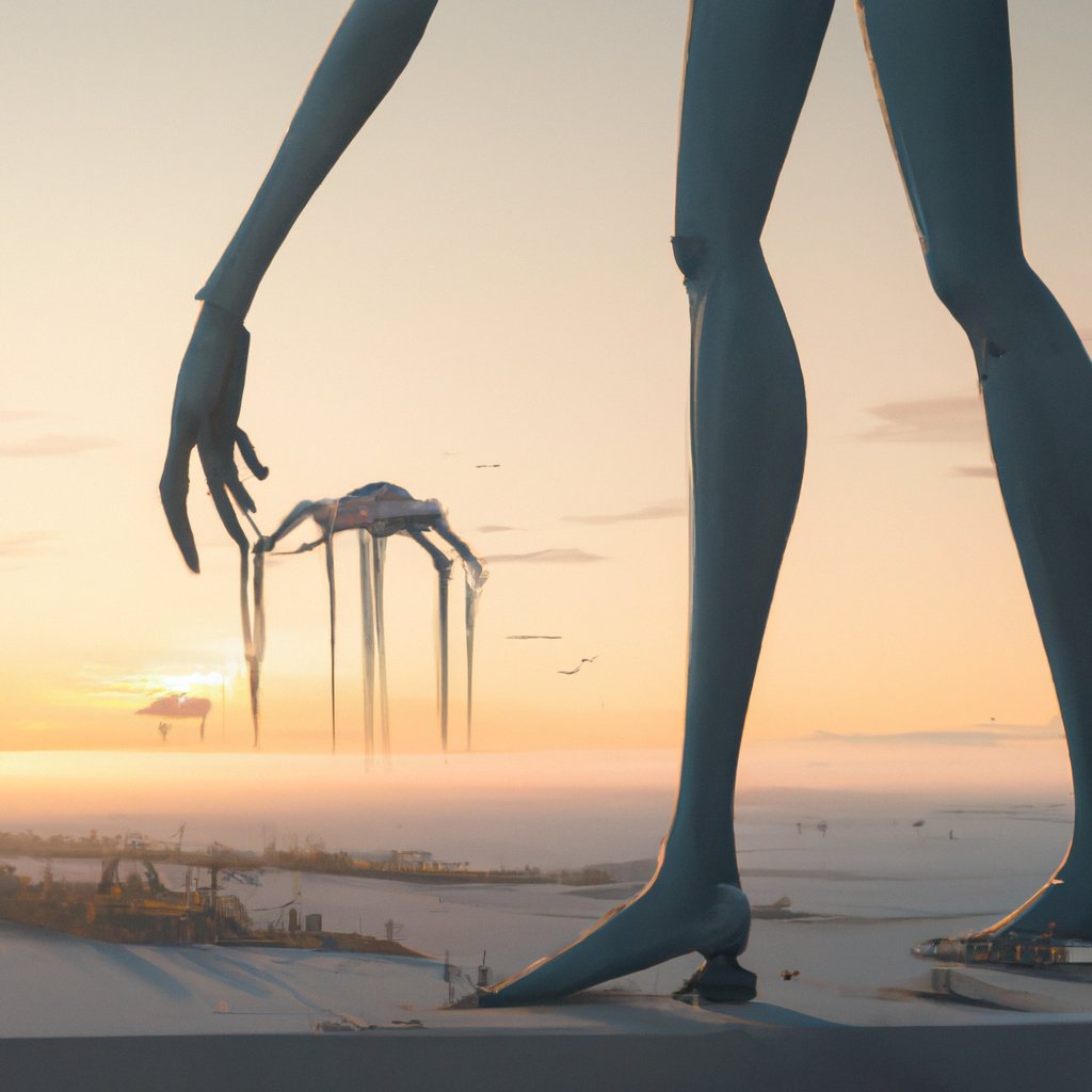 Calypso had mysterious, infinite arms and legs that seemed to endlessly reach into the horizon.