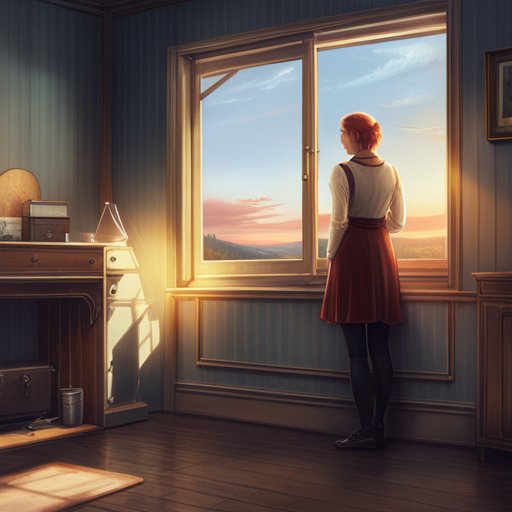 Jazmine stared out the window, a tattered photograph of her late father in her hand, apprehension and anticipation mixing as she watched the unfamiliar, ever-changing landscape move closer to her new home.