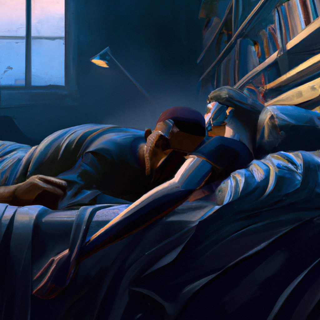 The couple lay in bed, embracing each other tenderly, whispering sweet nothings in the cozy, romantic darkness. in a painting from stalenhag, 8 k, hdr, artstation, concept art