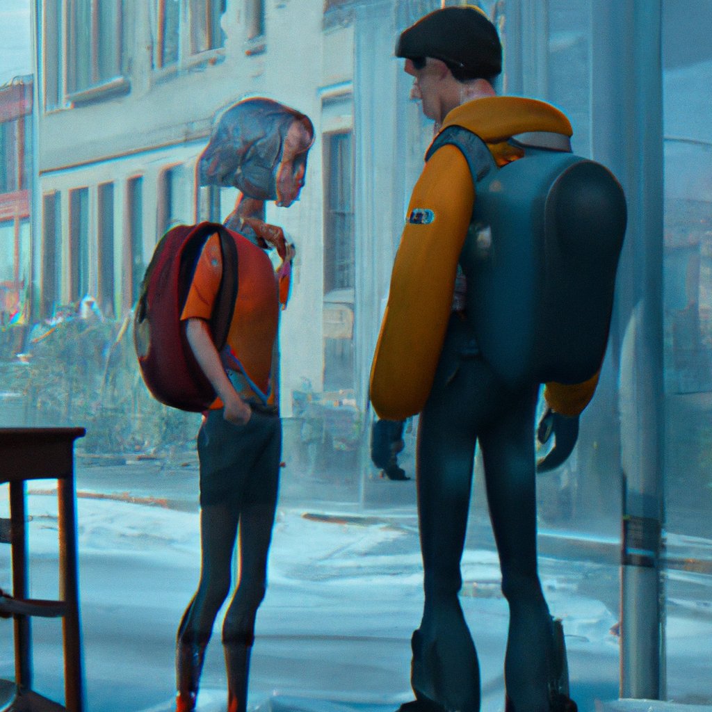 Ella and the new boy, both intelligent and admired by their classmates, exchanged glances in the tight-knit town.