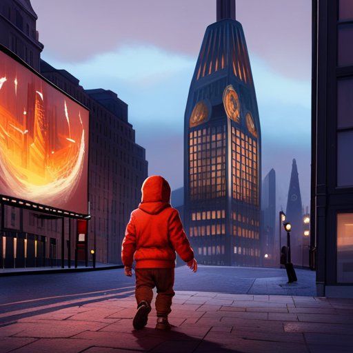 In the bustling city of London, Wesley, a lively and imaginative four-year-old boy, filled his days with more creativity than the towering skyscrapers around him.