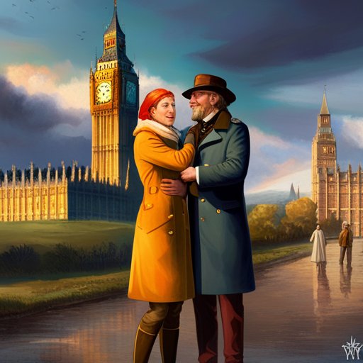 Rosie and Wesley, arm-in-arm, smiled wistfully at Big Ben, remembering their crime fighting escapades of pickpocket-catching, lost children reuniting and an old woman's cat rescue earlier that day.