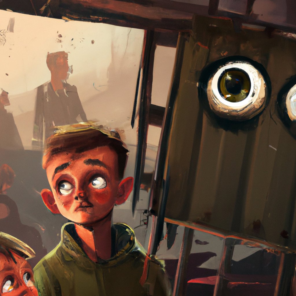 The illustration showed a wide-eyed Jack, eyes dancing with curiosity and awe, eagerly leaning in to listen to his parents' stories.