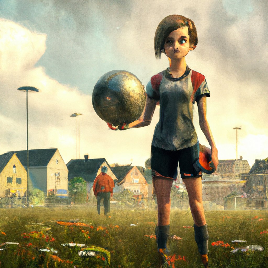 Lucy, with her soccer ball tucked under one arm and her cleats firmly on her feet, would excitedly sprint to the nearby field every day after school, eager to demonstrate her skills in dribbling, kicking and juggling.