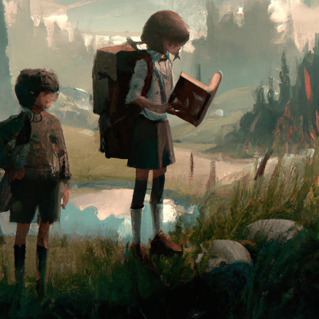 Lucas and Maria Clara were inseparable best friends, sneaking out to the mysterious forest every day after school to explore a forgotten old book filled with heroic stories of courage and triumph against evil.