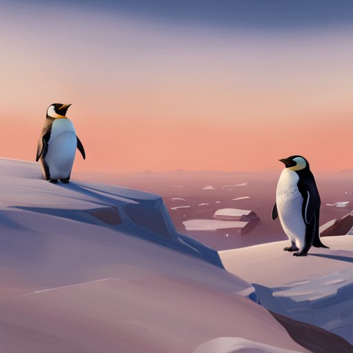 The picture showed a cozy couple, Mr. and Mrs. Penguin, nuzzling their little, speckled egg atop a frosty hill in the chilly lands of Antarctica.