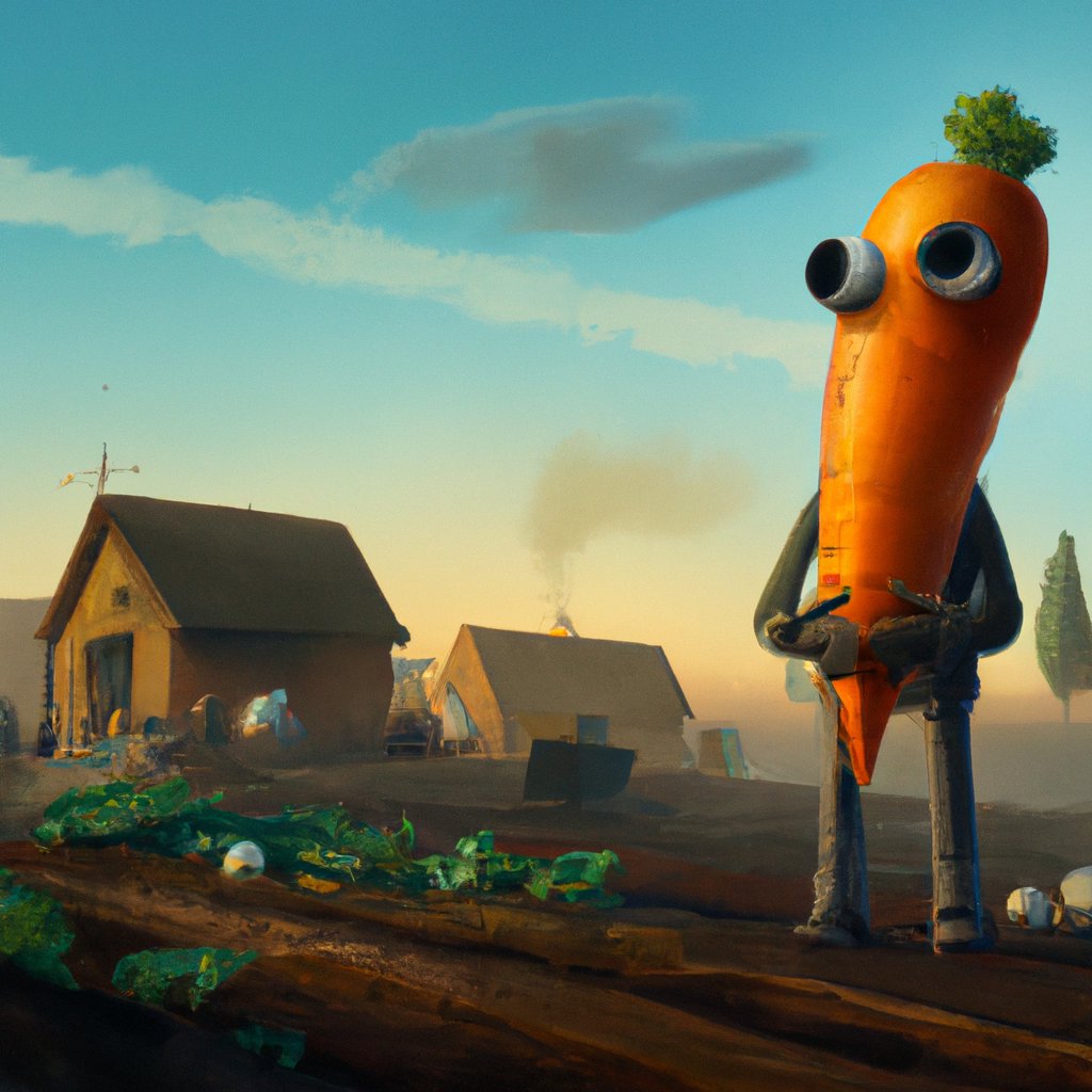 On that fateful day, Herbert, a wide-eyed, German-speaking carrot, found himself surrounded by immense fields of cabbages, turnips and other vegetables in his small village in Germany.