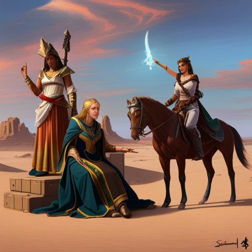 Maddison and Cleopatra's friendship endures numerous trials, from sphinx riddles to pirate battles and dragon encounters, culminating in their triumphant mission of justice and peace across time that earned them adoration from all.