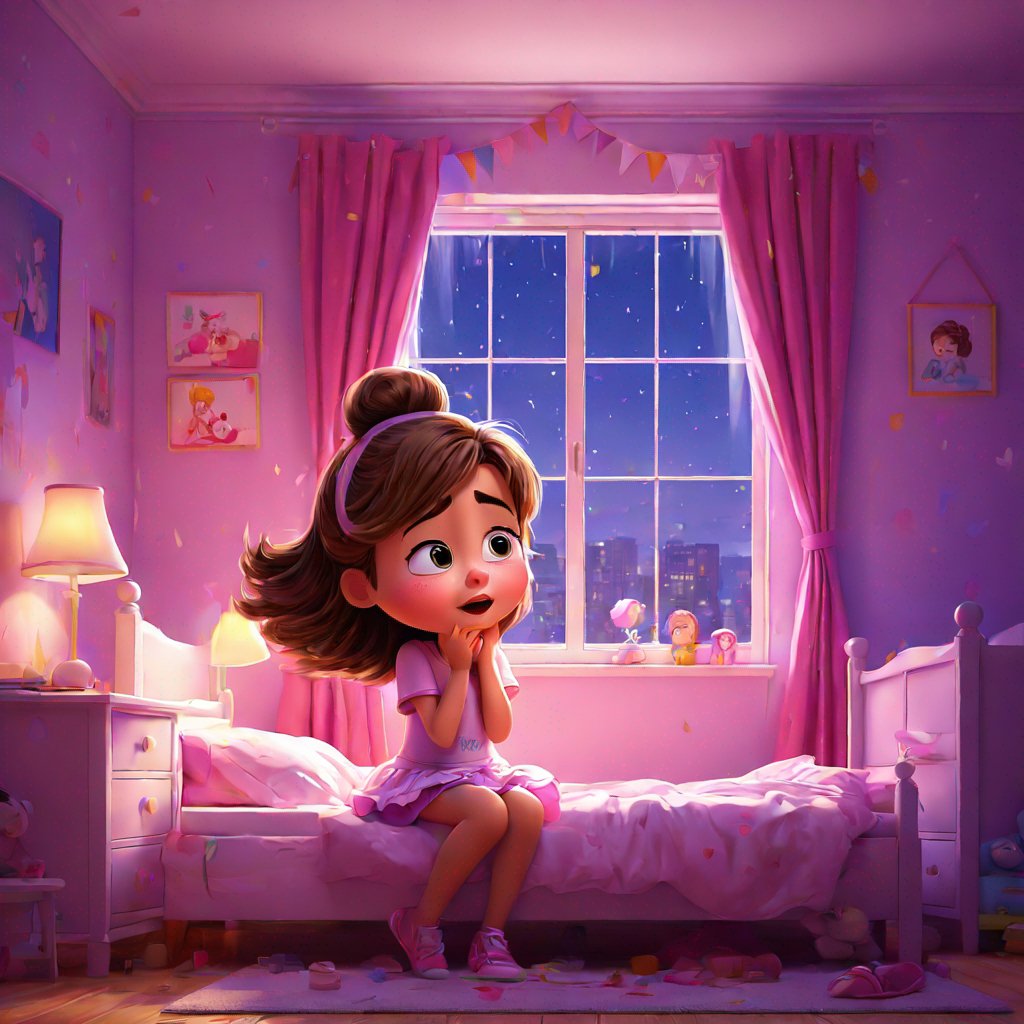 girl, bedroom, crying, tutu