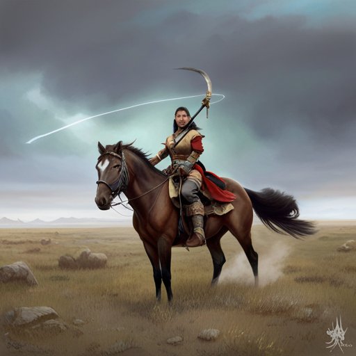 A 3-year-old Khutulun, already displaying a formidable strength beyond that of 30 million men combined, was an undefeated warrior princess of the Mongolian steppe.