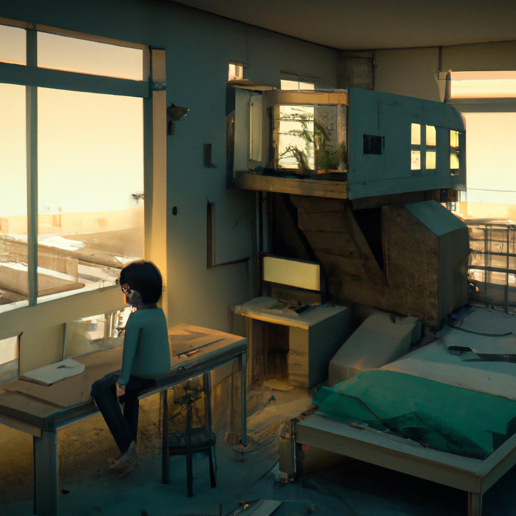 In the tiny Tokyo flat, Yuki, a daring and imaginative child, dreamed of new and exciting worlds beyond the mundane.