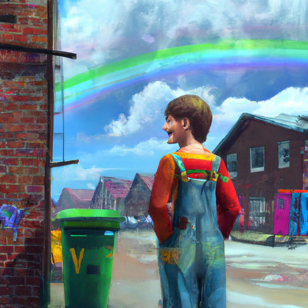 In the bright, lively town of Rainbowville, young Timmy spent his days happily enjoying the wondrous weather, unlike other children his age.