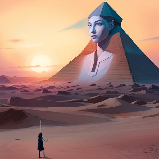 Maddison, 11 year old but with great potential, felt both excited and apprehensive as she began to create the new pyramid for the Pharaoh Akhenaten's daughter, Princess Nefertiti.